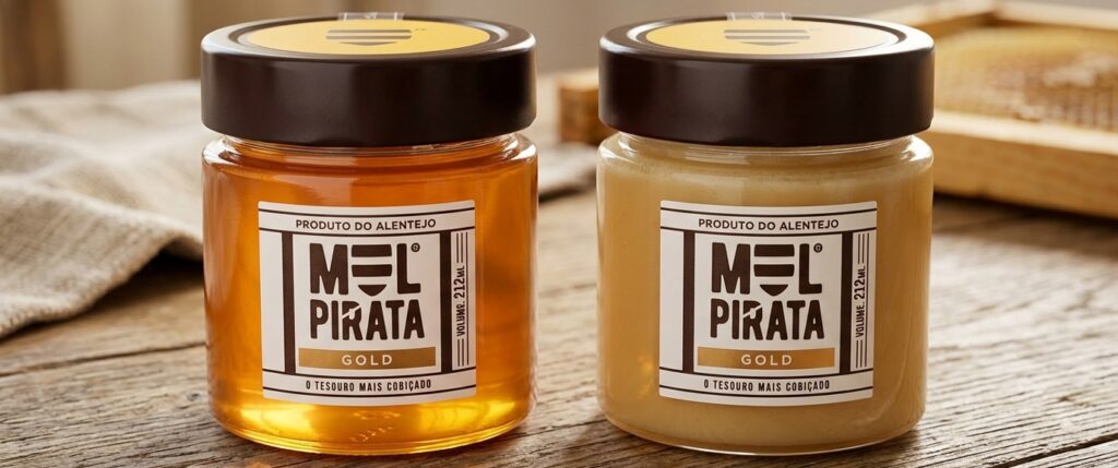 Comparação entre mel líquido e mel cristalizado produzido por apicultores